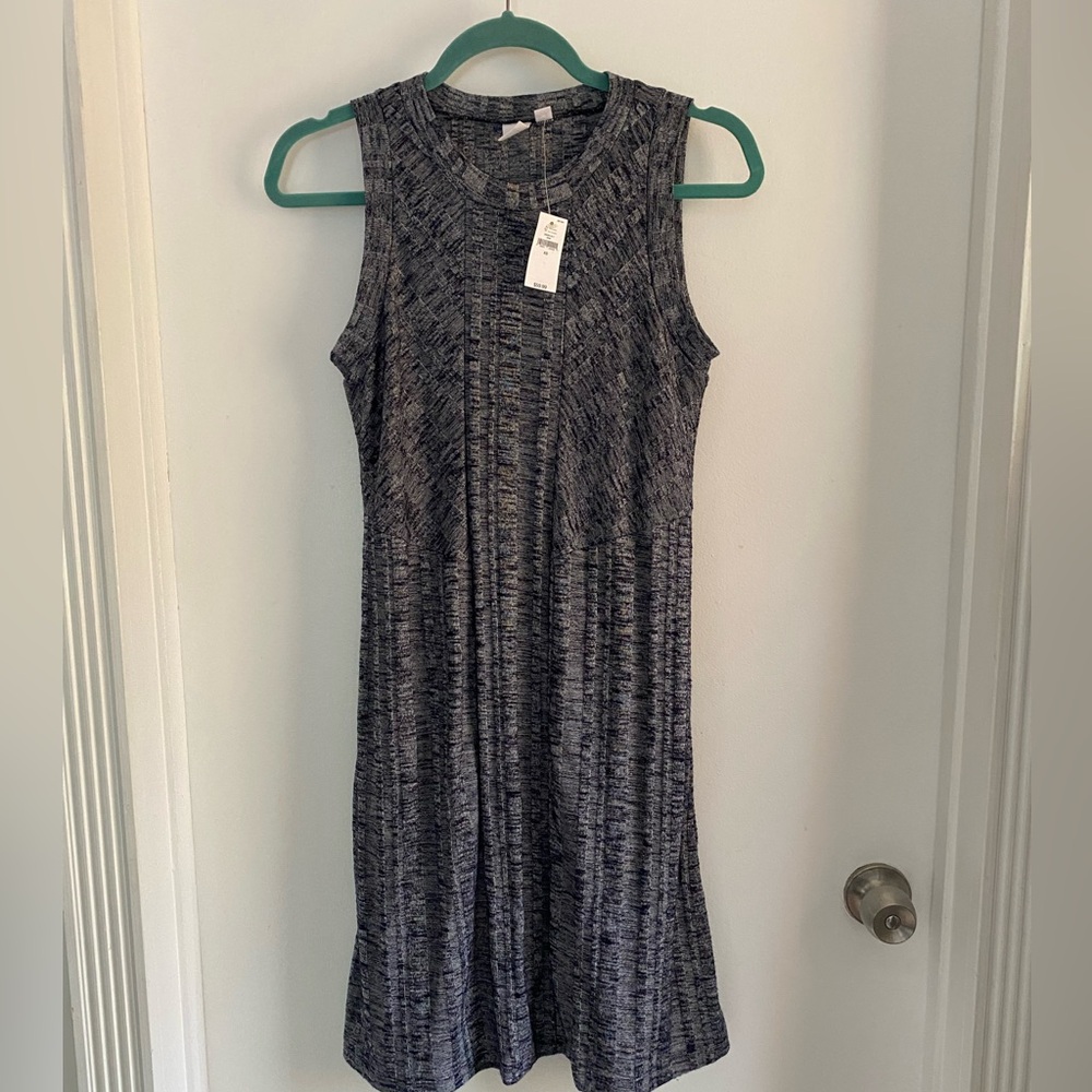 Gap NWT size XS tank style dress gray